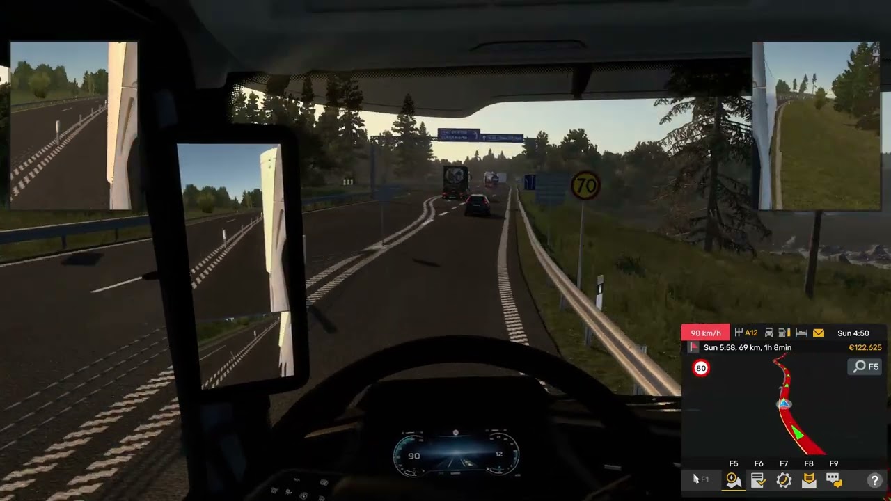 Gothenburg to Jonkoping Sweden Europe Extended Map ETS2