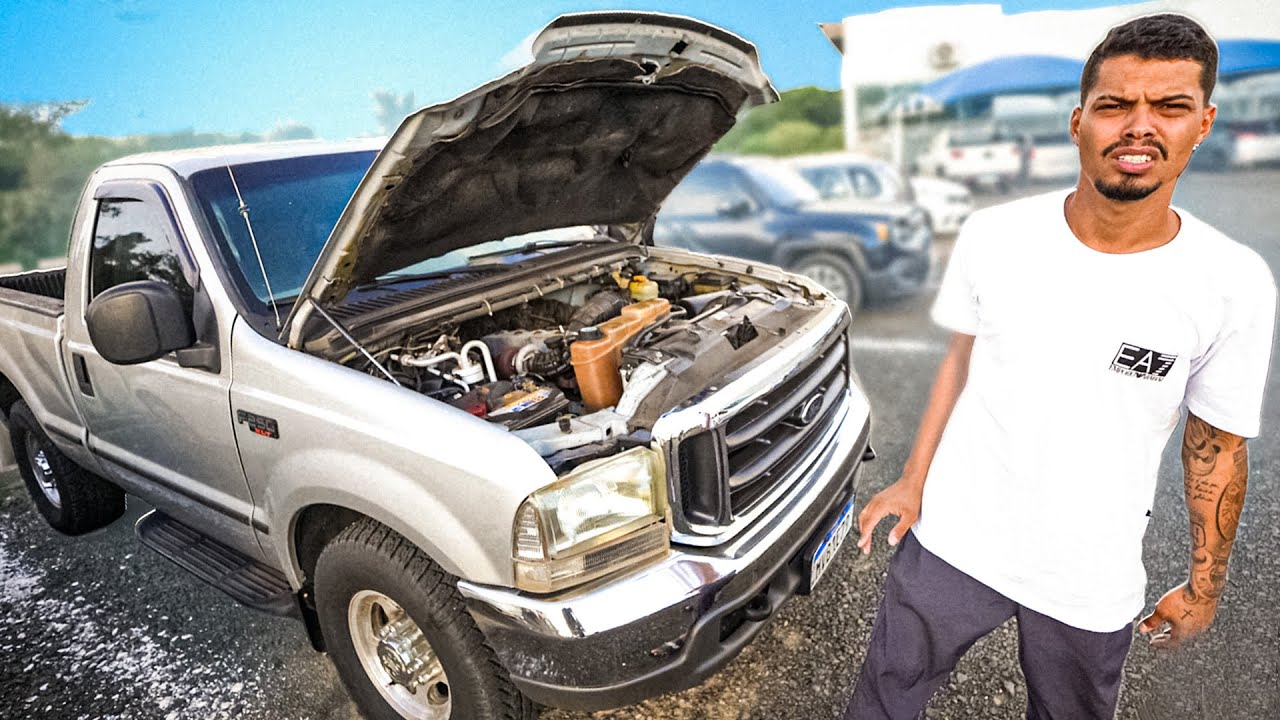 FUI VER UMA F250 PARA COMPRAR 😍