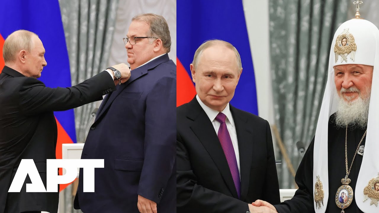 FULL: Putin Awards Patriarch Kirill, Italian Journalist, Vietnamese Tycoon in Kremlin Ceremony | APT