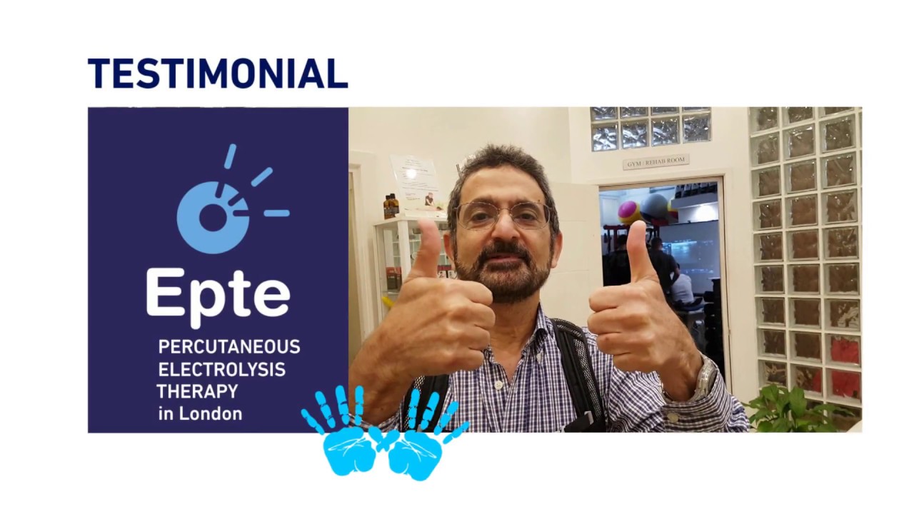Percutaneous electrolysis therapy EPTE course in London
