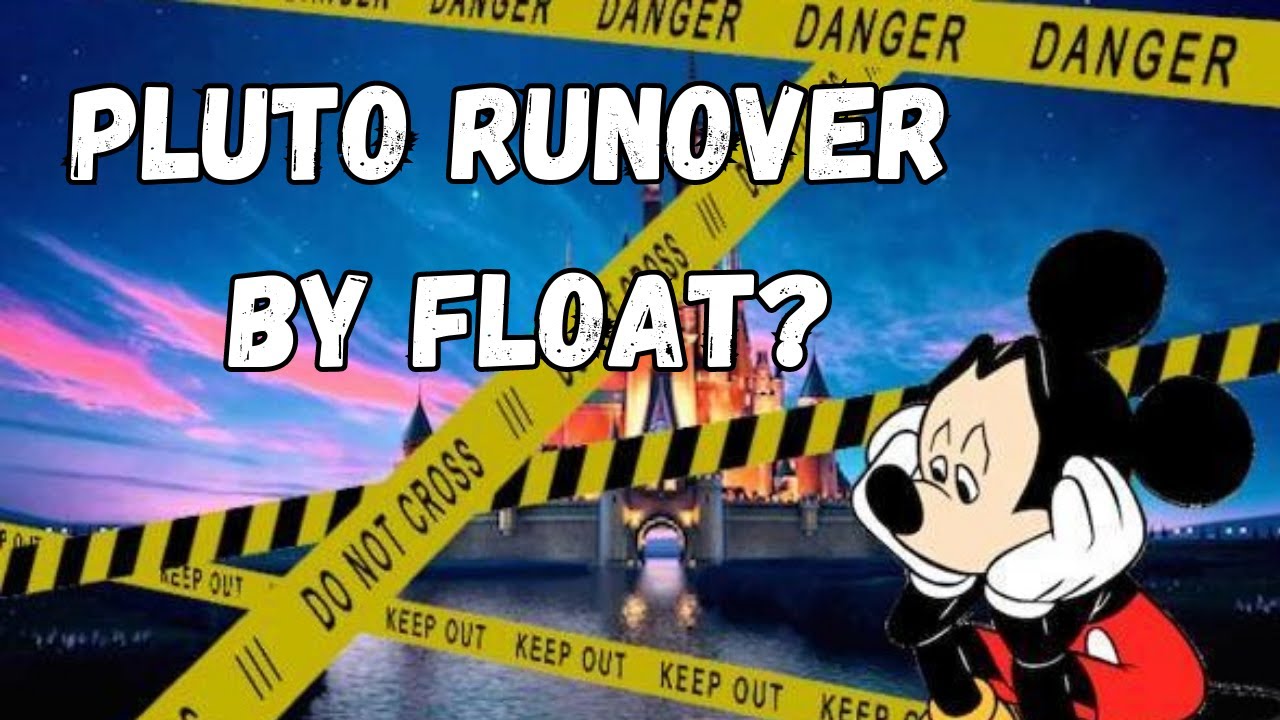 Pluto Run Over in Disney Parade?