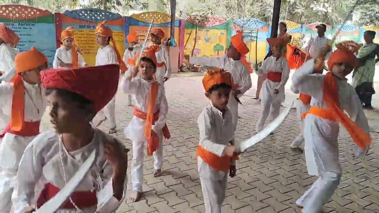 Shivajayanti Celebration/Dance Performance by 1st to 4th Students 