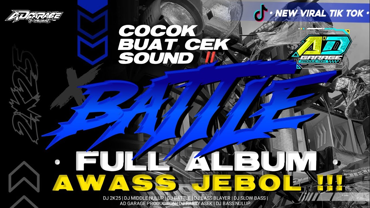 DJ BATTLE‼️COCOK BUAT CEK SOUND TERBARU 2K25 🔥 FROM AD GARAGE PRODUCTION