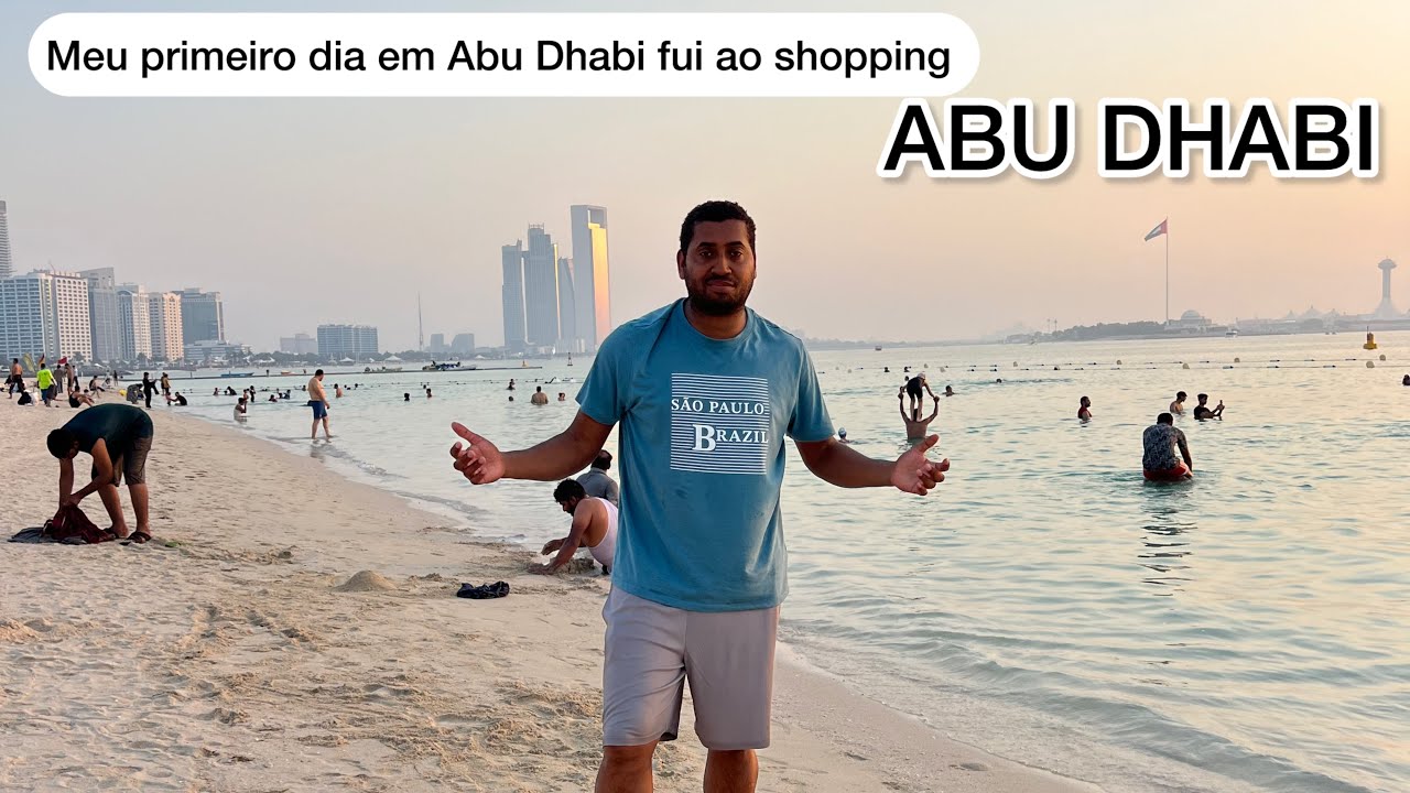 MEU PRIMEIRO DIA EM ABU DHABI FUI AO SHOPPING WHADA MALL