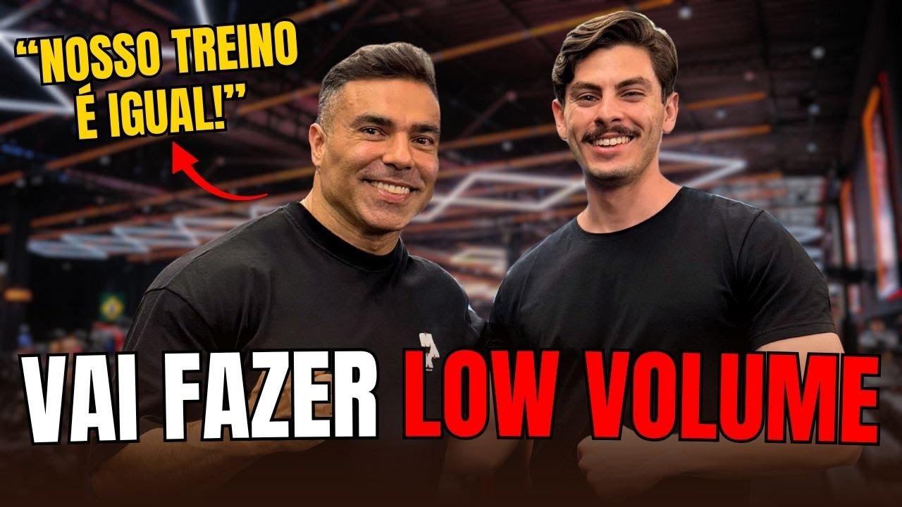 O DIA QUE TREINEI COM EDUARDO CORRÊA - Converti ele pro low volume