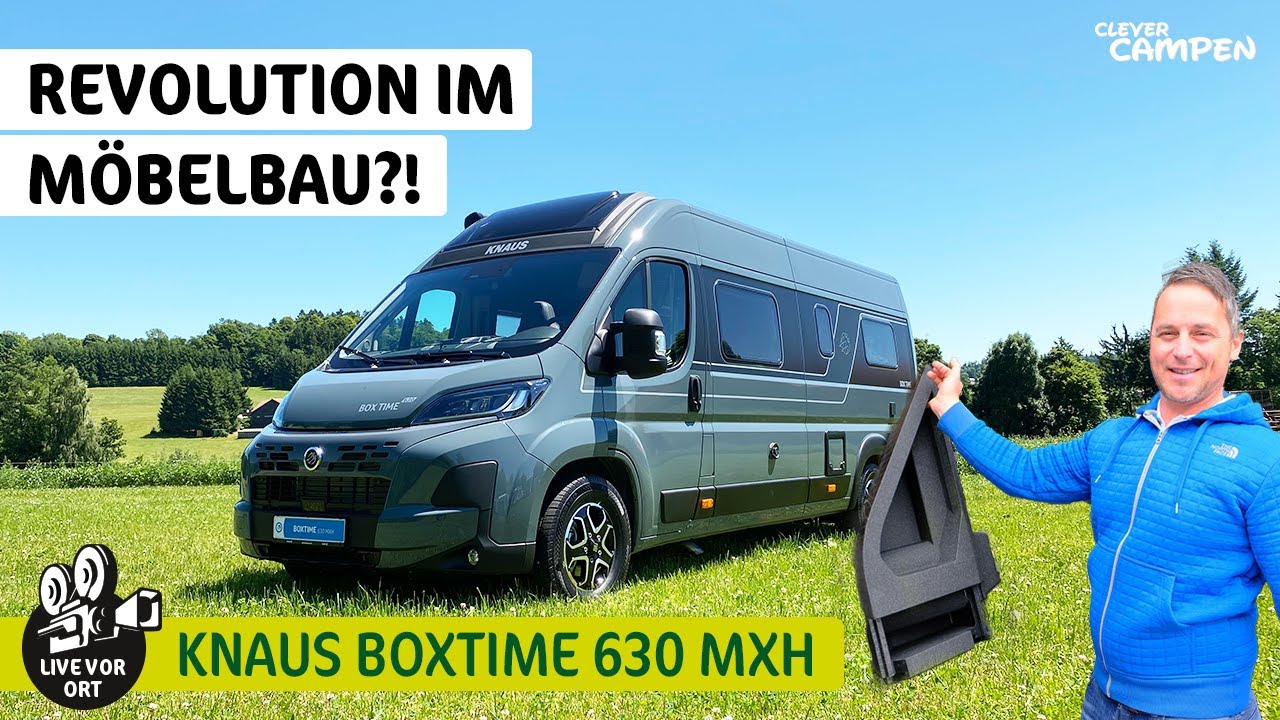 🚐 Knaus Boxtime 2026 – Der innovative Campervan mit neuer Leichtbau-Technologie (LWT)
