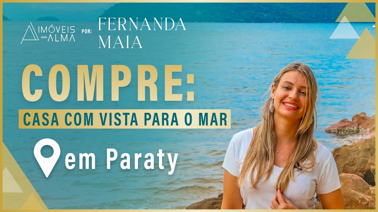 Casa a venda em Paraty com vista para o mar com acesso para embarcação de grande porte  detalhes