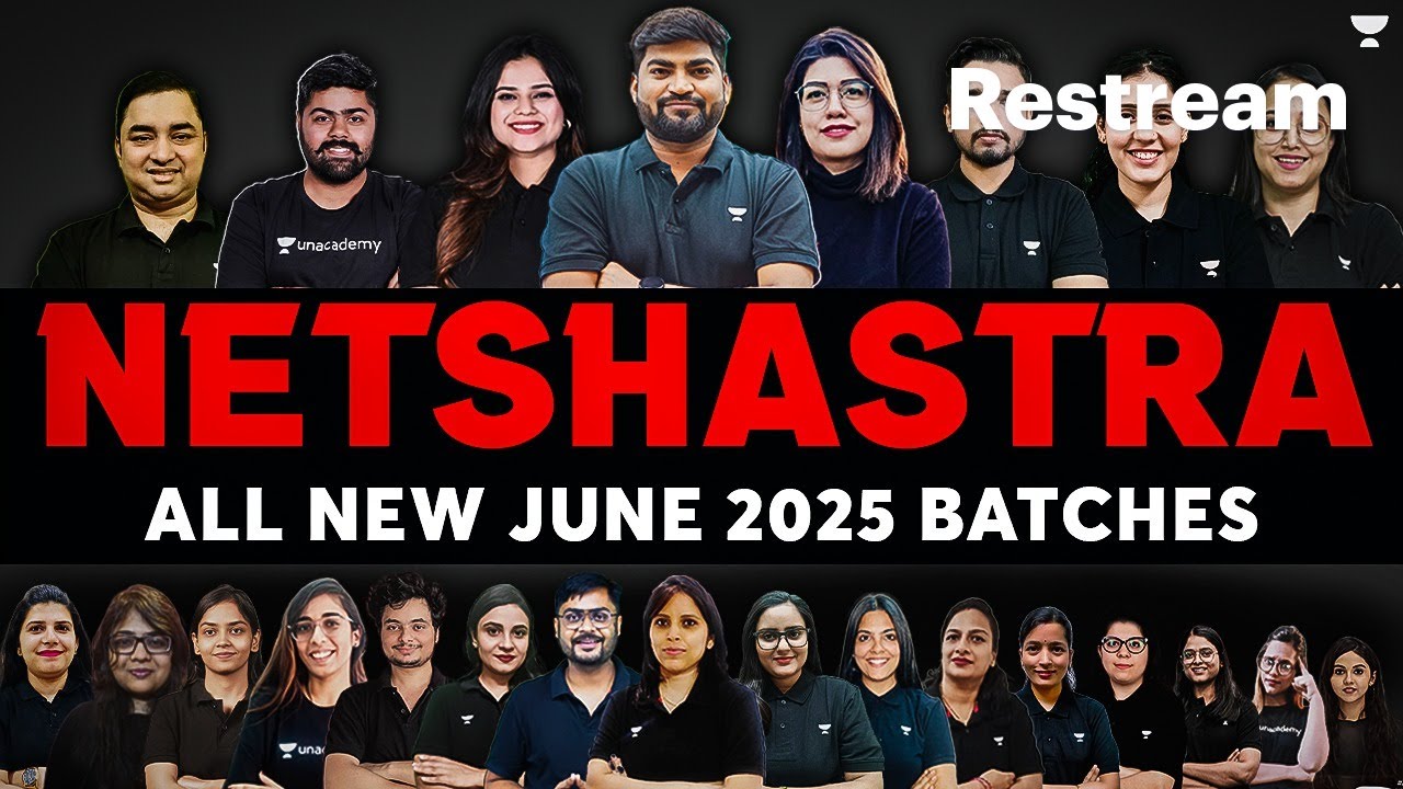 UGC NET June 2025 | NETSHASHTRA June 2025 | Unacademy UGC NET