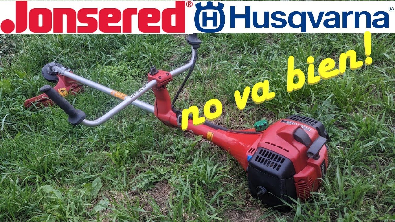 Desbrozadora no va bien, falla y se para. (JONSERED BC2145 - HUSQVARNA 345R)