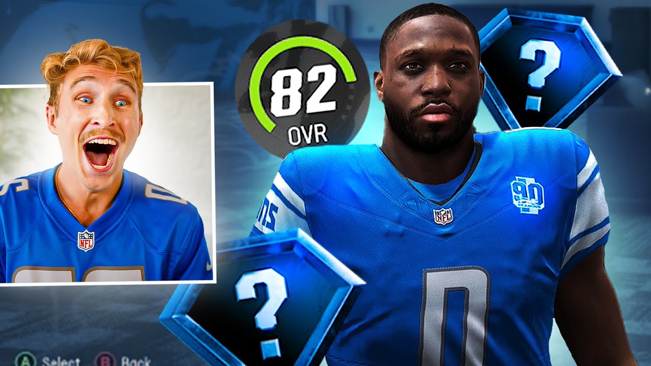We Drafted an INSANE Rookie! Lions Franchise