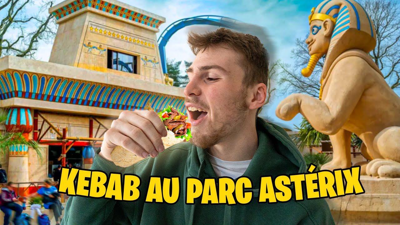 DÉCOUVERTE DU NOUVEAU RESTAURANT P'OZ KEBAB AU PARC ASTÉRIX
