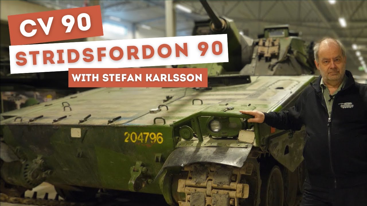 CV 90 / Stridsfordon 90 | Arsenalen Swedish Tankmuseum