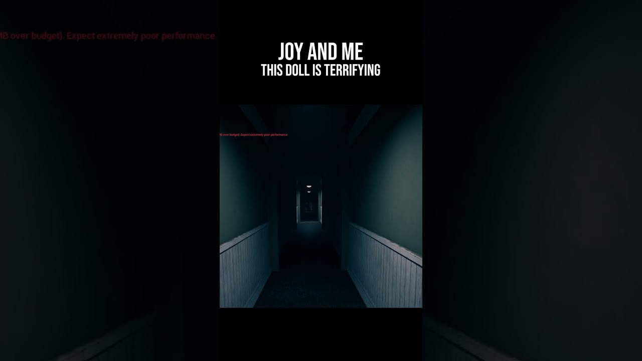 THIS DOLL IS TERRIFYING | Joy and me DEMO | AN INDIE HORROR EXPERIENCE #shorts