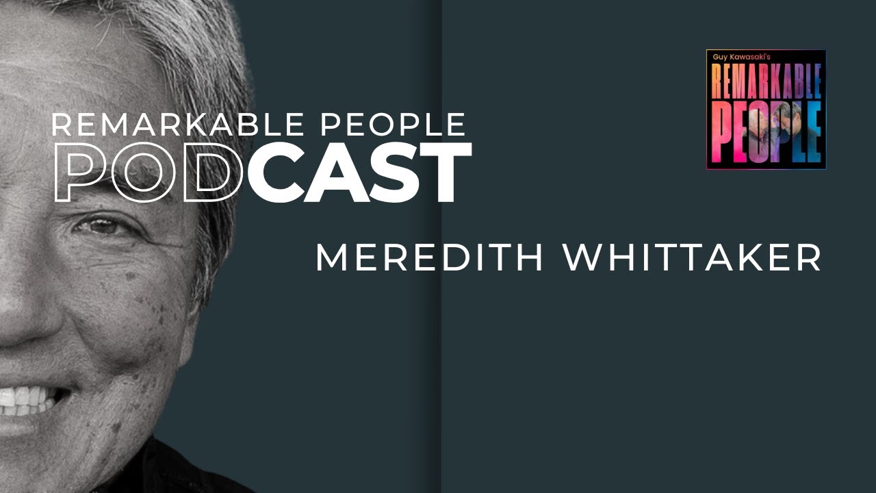 Meredith Whittaker: Revolutionizing Tech Privacy and Power