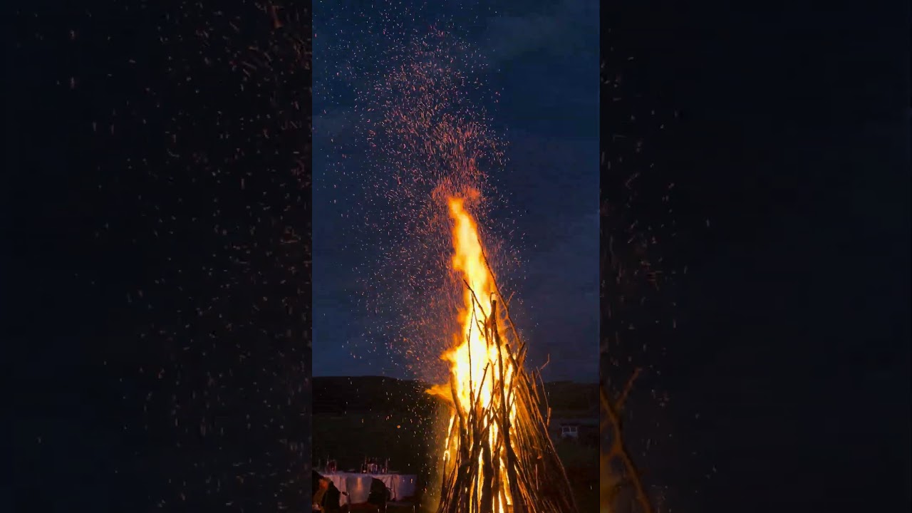 Experience a timeless connection to the power of fire  under the open sky at Dalai Eej Resort.