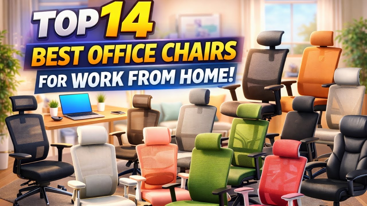 Top 14 Best Office Chairs for Work From Home | Comfortable & Ergonomic