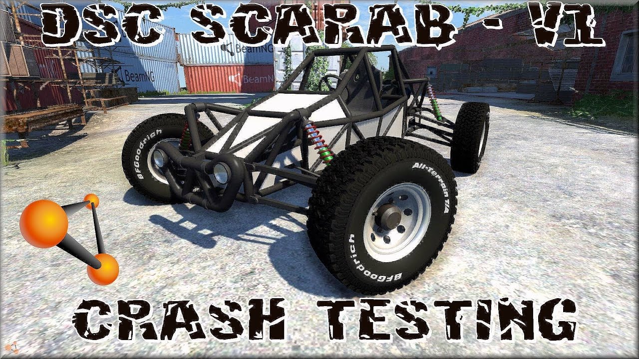 BeamNG Drive DSC Scarab - V1 Crash Testing #70 - Insanegaz