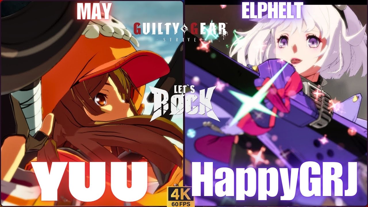 GGST➤ MAY / メイ [ YUU/ゆう ] vs ELPHELT / エルフェルト [ HappyGRJ ] Guilty Gear Strive