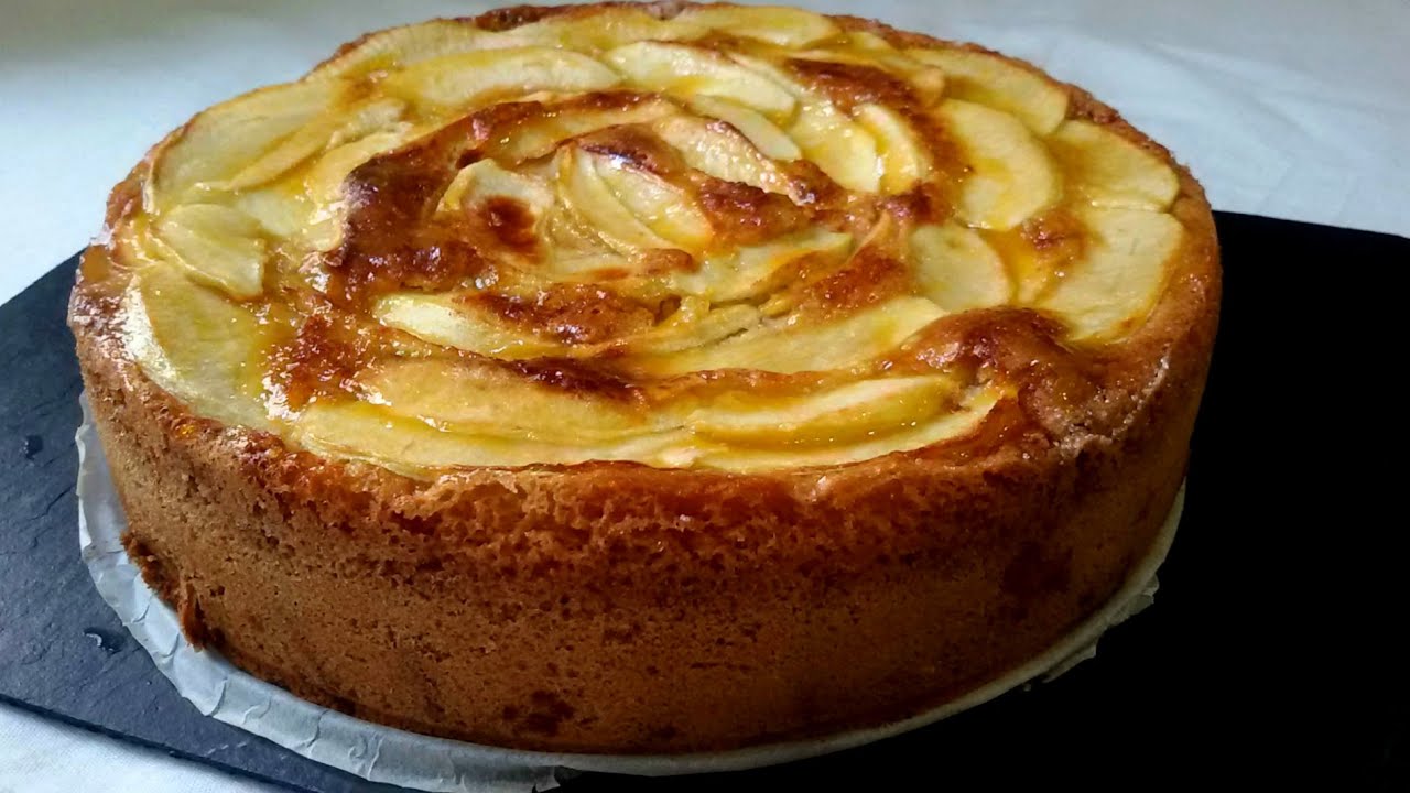 Tarta de manzana muy fácil