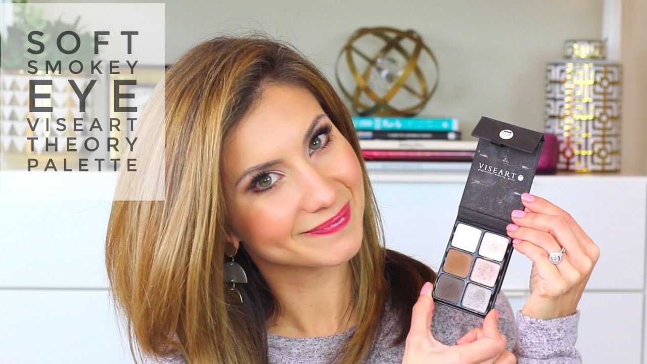 Viseart Theory Palette | EASY Soft Smokey Eye Makeup | Lisa J Makeup