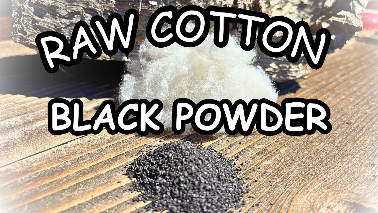 Raw Cotton Black Powder. Chain Fires And Poor Accuracy?