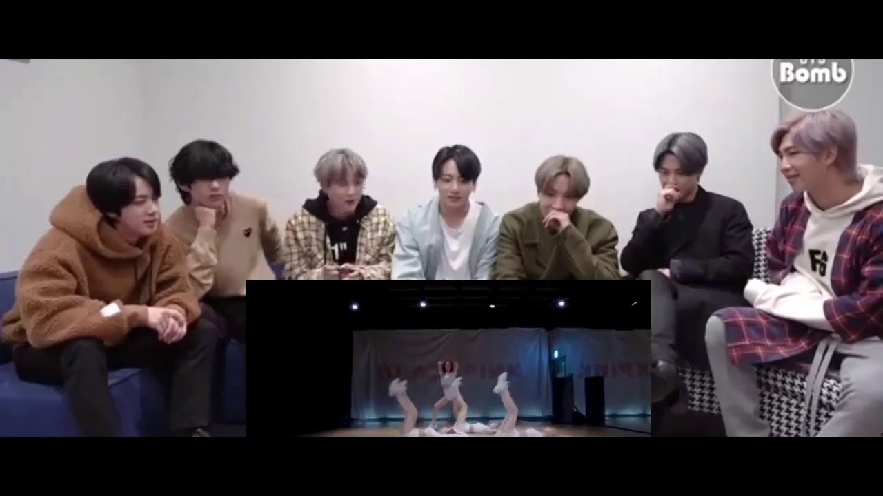 Bts reaction to black pink don't know what to do