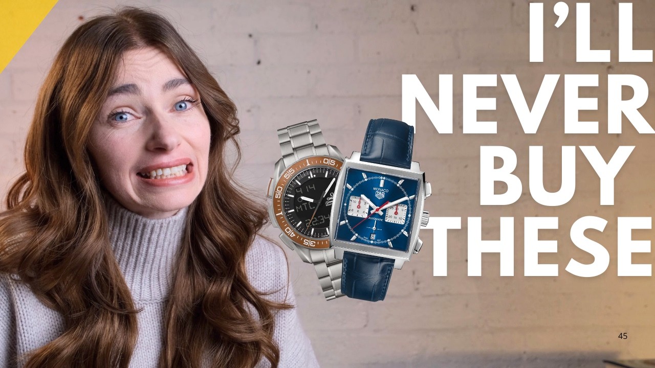 Great Watches I WON'T EVER BUY: OMEGA, TAG Heuer, Patek Philippe