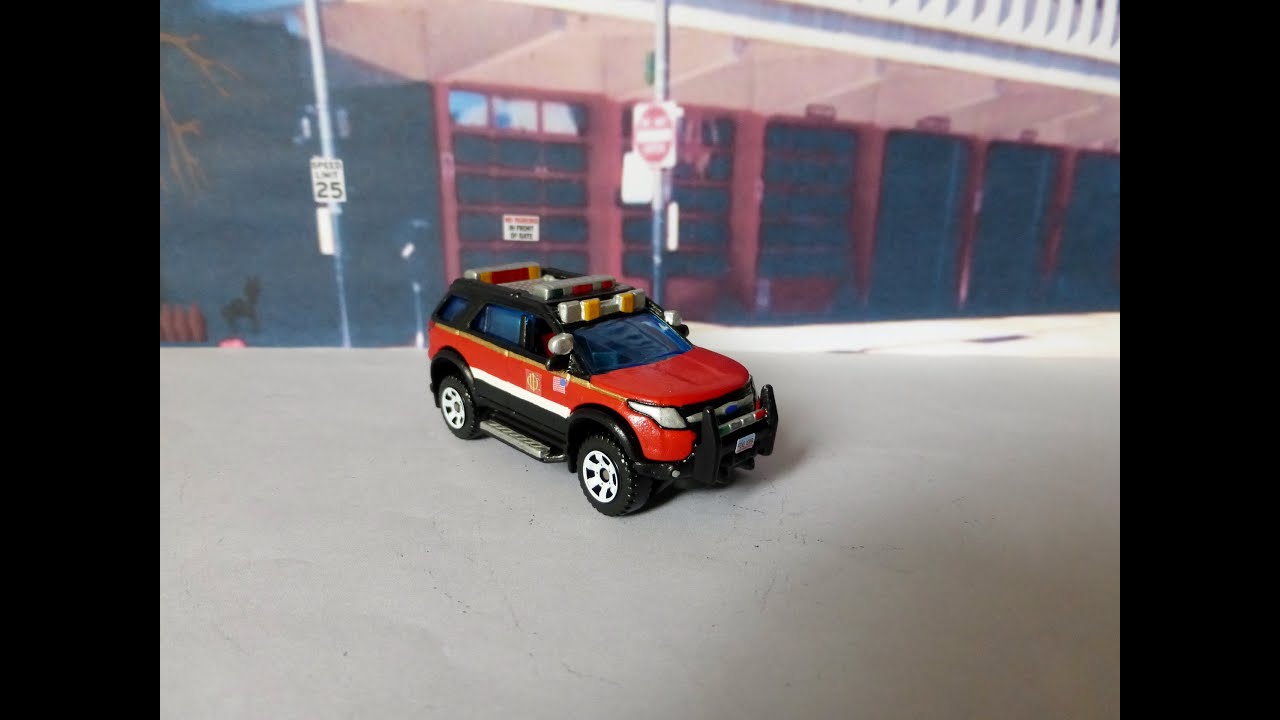 Matchbox Ford Explorer 2012 custom