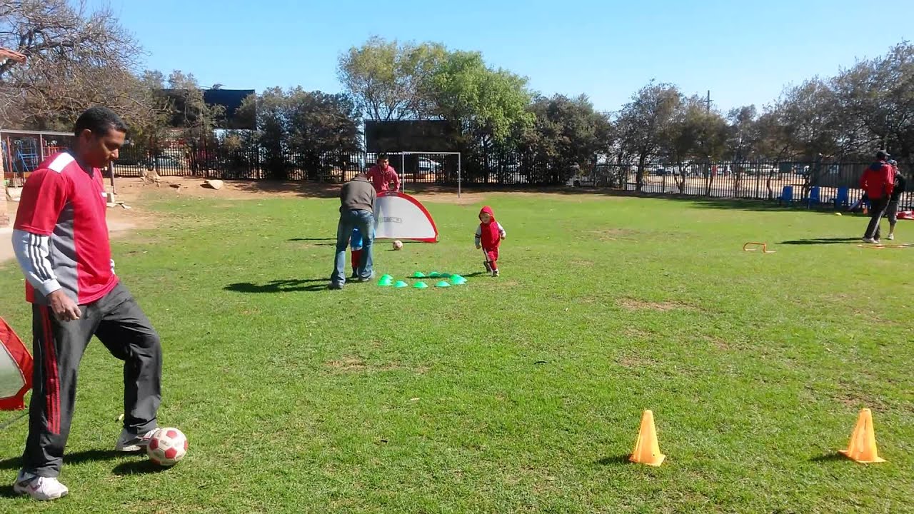 Toddler soccer drills