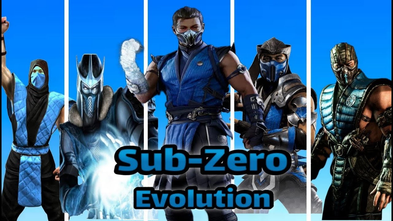Mortal Kombat Sub-Zero Evolution(1992-2023)