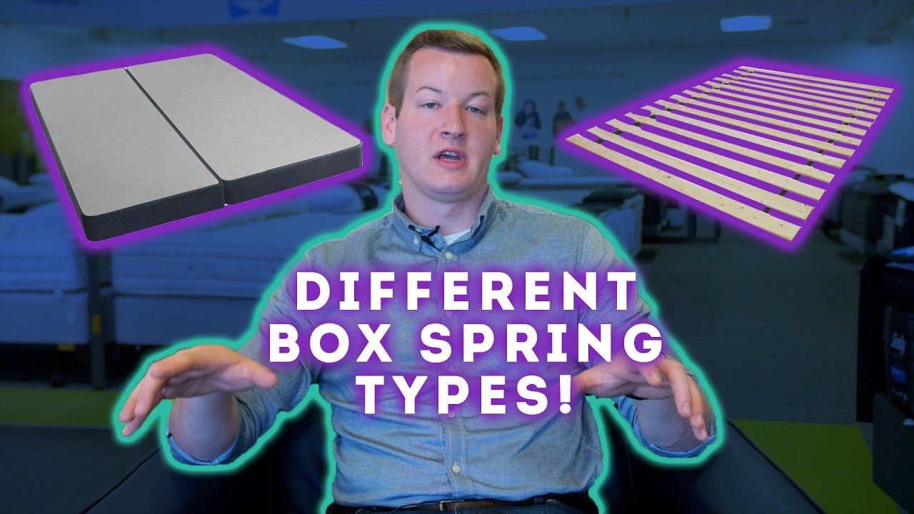 What are different types of box springs?