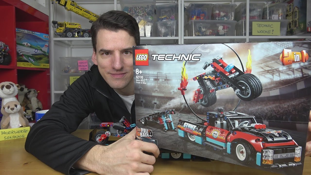 Viel Geld für wenig Spaß: LEGO® Technic 42106 Stunt-Show mit Truck und Motorrad