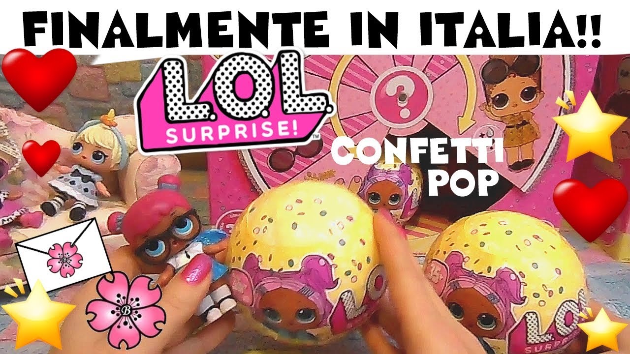 LOL SURPRISE Confetti Pop #71 Esce la nostra PREFERITA!!! doppio unboxing By Lara e Babou
