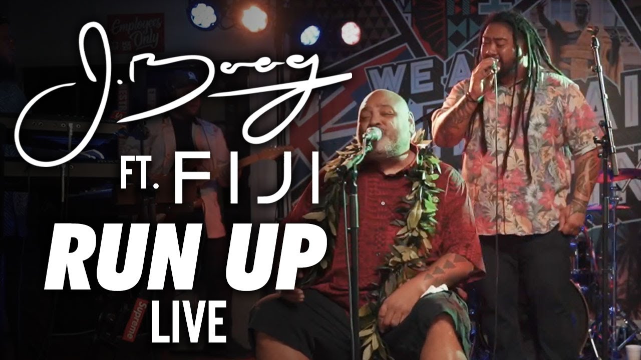 J Boog - Run Up (Live) Ft. FIJI
