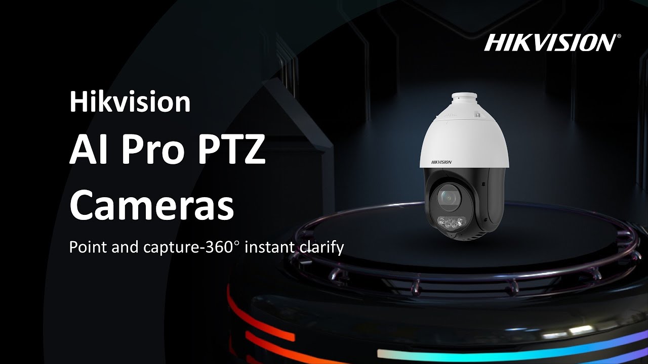 Hikvision AI Pro PTZ Cameras