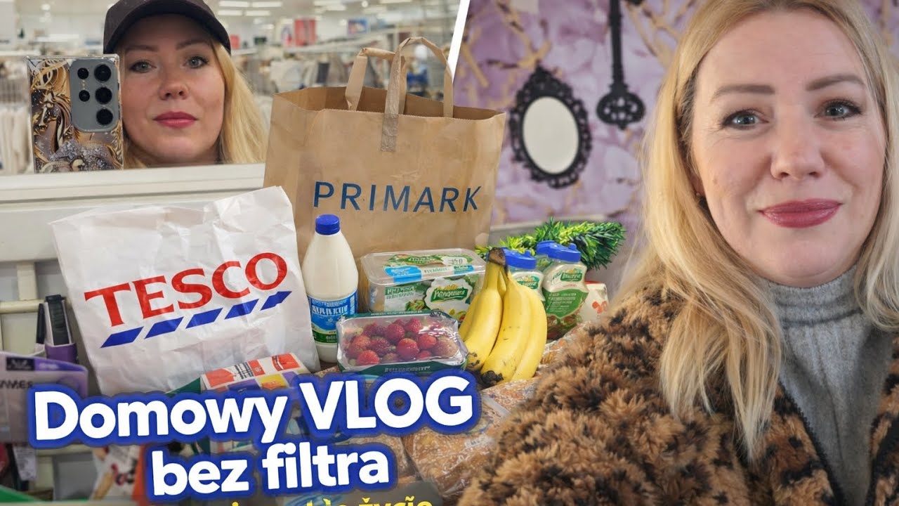 Domowy vlog bez filtra | Zakupy zywnosciowe i zwykle zycie🛒