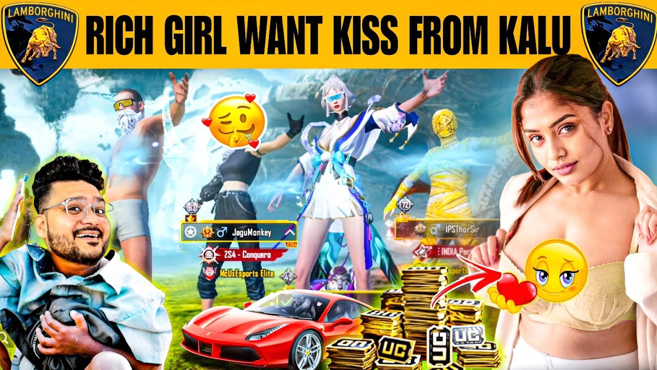 3 RICH RANDOM GIRL CHALLENGE CALL ME HACKER😳 & 8100 FREE UC & 30 ROYAL PASS GIVEAWAY 🥶