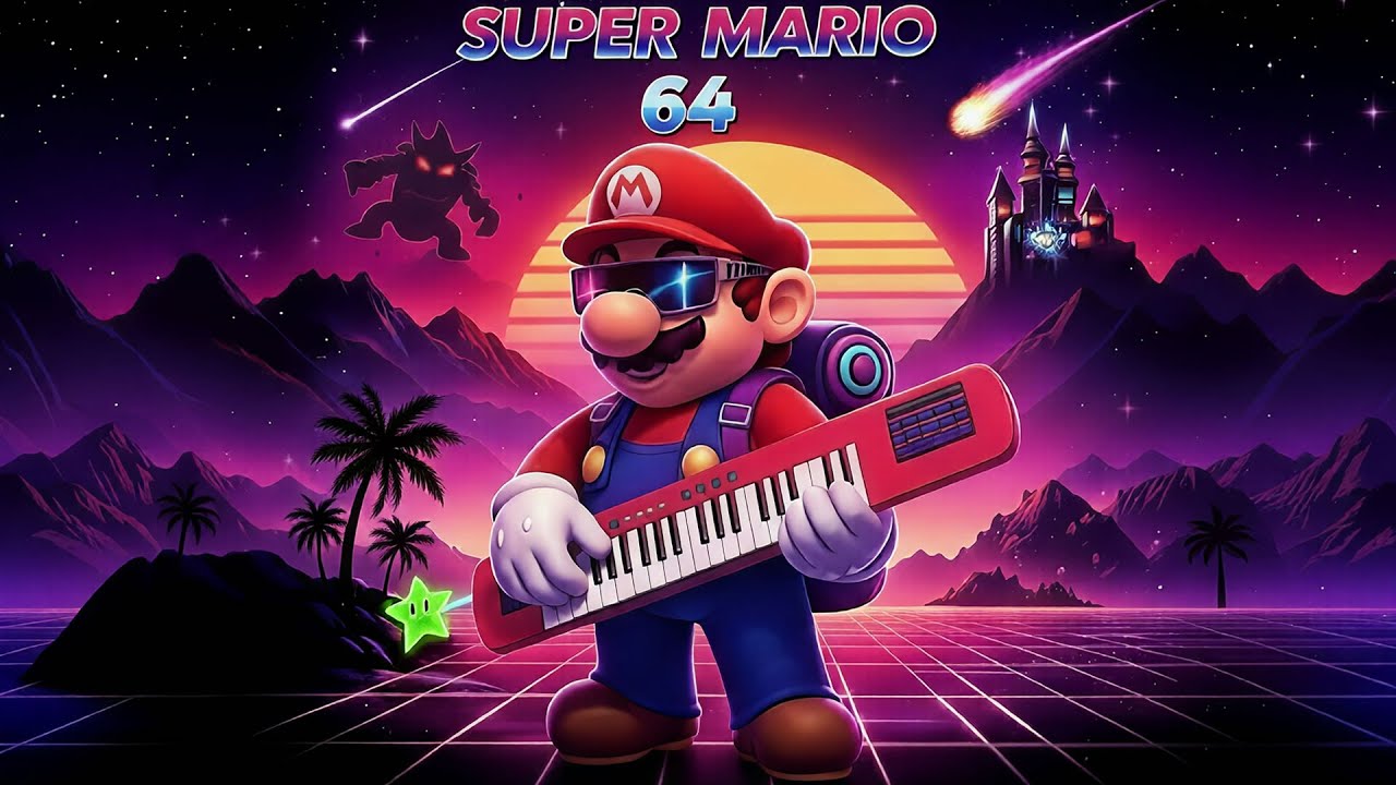 Super Mario 64 – Full Synthwave Remix Album
