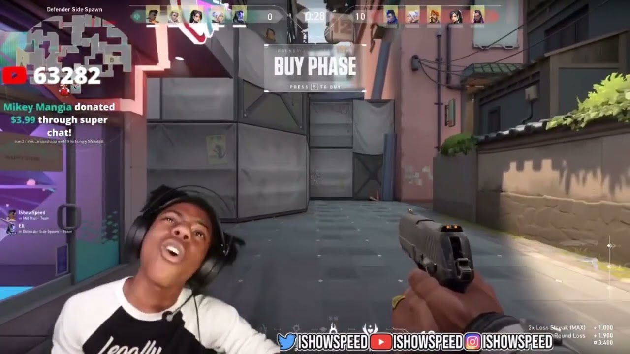 IShowSpeed Tells A Girl On Valorant To Go To The Kitchen