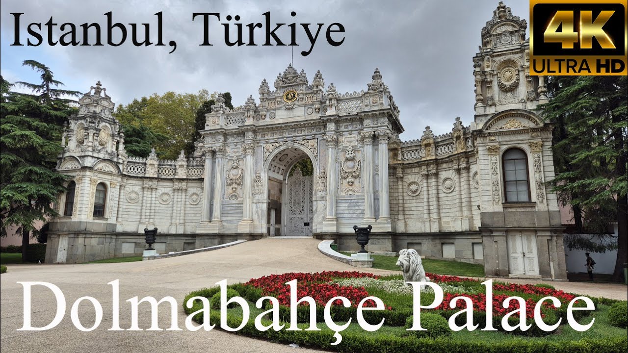 Exploring Dolmabah&ccedil;e Palace, Istanbul, T&uuml;rkiye  I 2024 I 4K