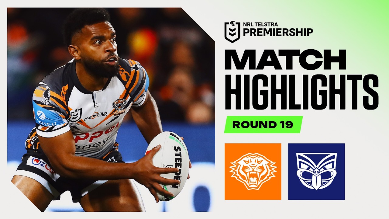 NRL 2026 | Wests Tigers v Warriors | Match Highlights | Round 19