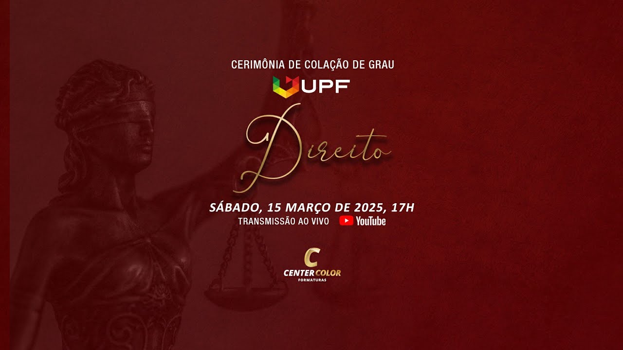 Formatura Direito UPF - 2024/2