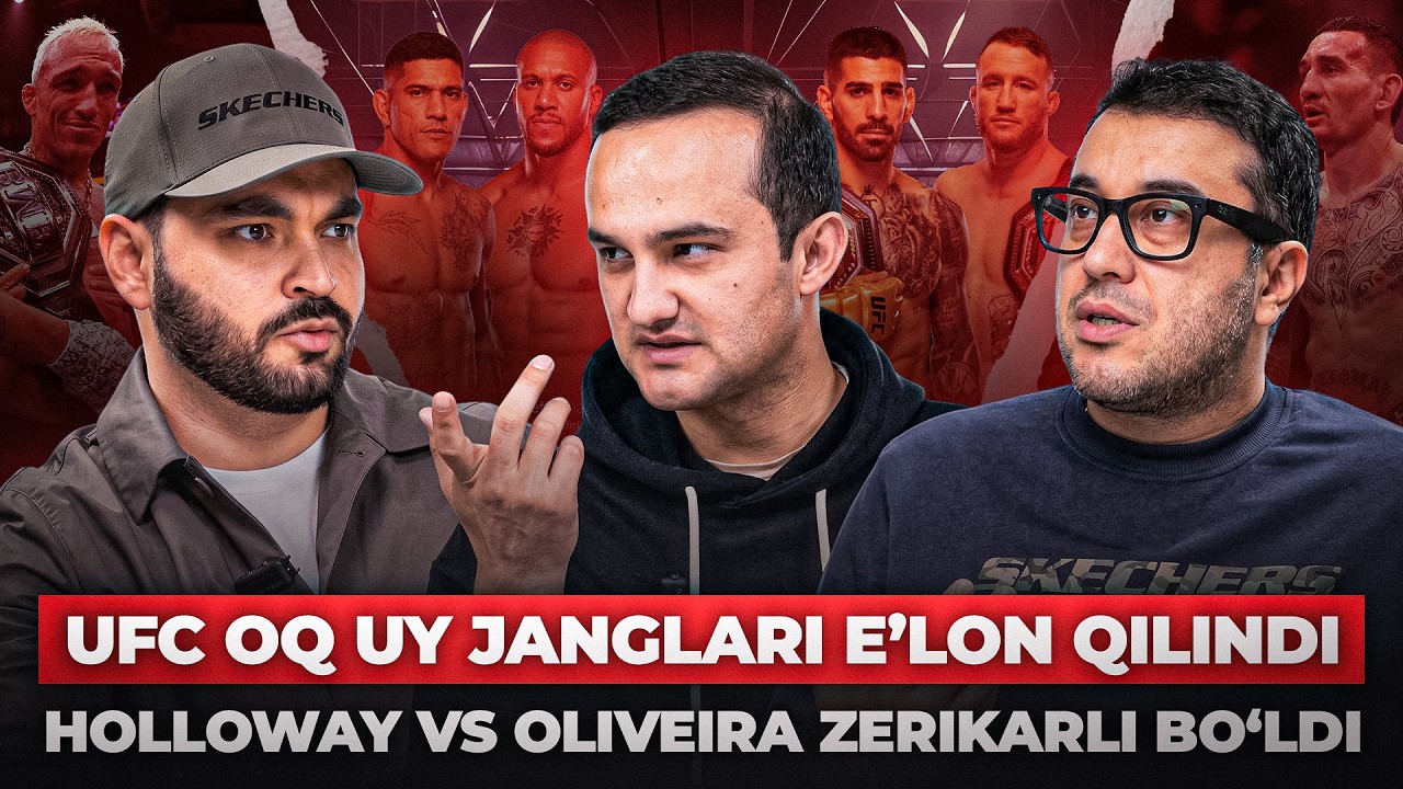 UFC Oq Uy kardi e'lon qilindi, Charles Oliveyra BMF kamariga munosib emasmi? | OKTAGONDA
