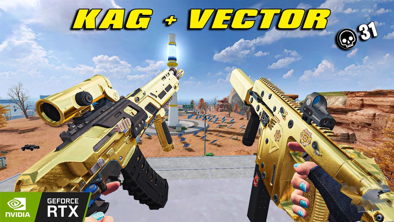 KAG + VECTOR 31 kill solo vs squad Blood strike max graphic rtx 2060