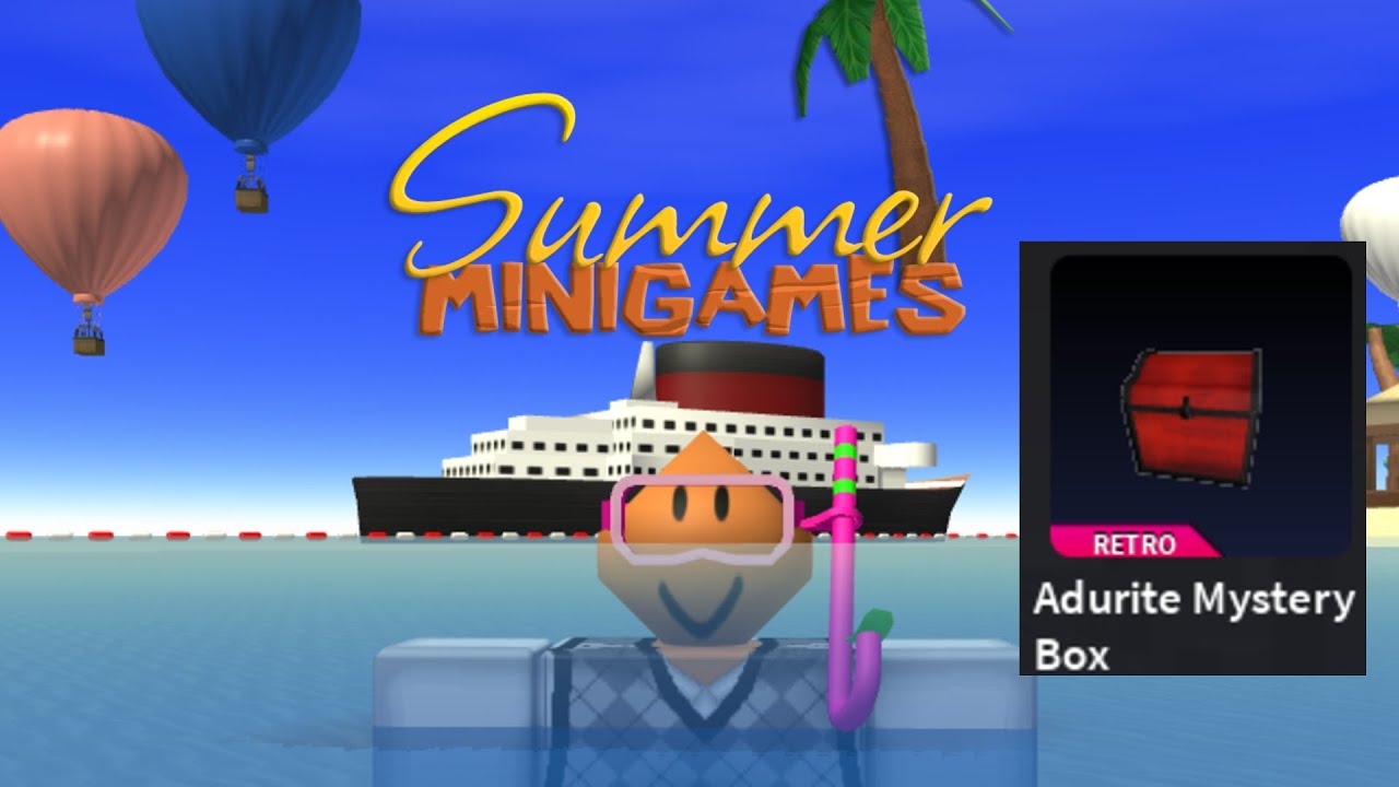 Adurite Mystery Box [RetroStudio Summer Minigames 2025] | RetroStudio | Roblox