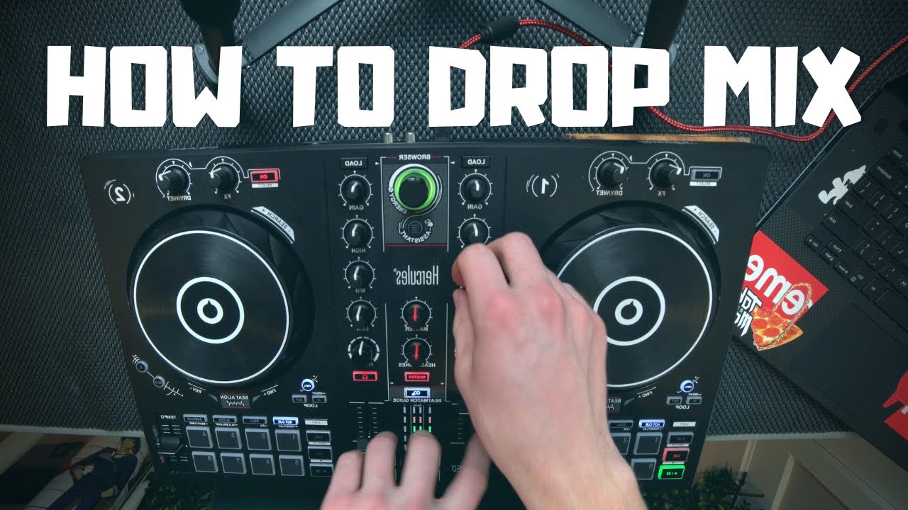 How To Drop Mix On Controllers Tutorial (Hercules Inpulse 300)