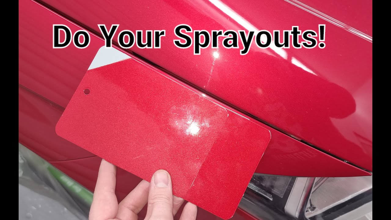 How I do my sprayout cards