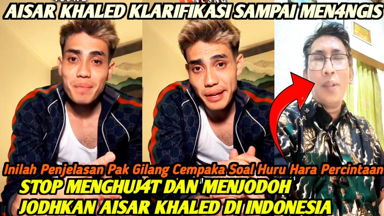 HEBOH‼️AISAR KHALED MINTA MAAF SAMBIL MENANG1S SOAL DIRINYA SELALU DI KAITKAN DENGAN PERCINTAAN🔥⁉️