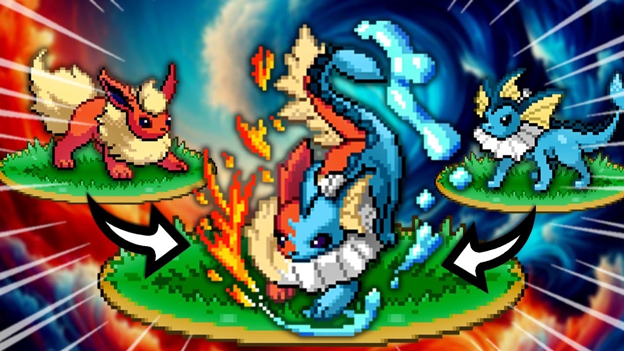 Pok&eacute;mon INFINITE FUSION mais j'utilise QUE des DOUBLE FUSION &Eacute;VOLITIONS !