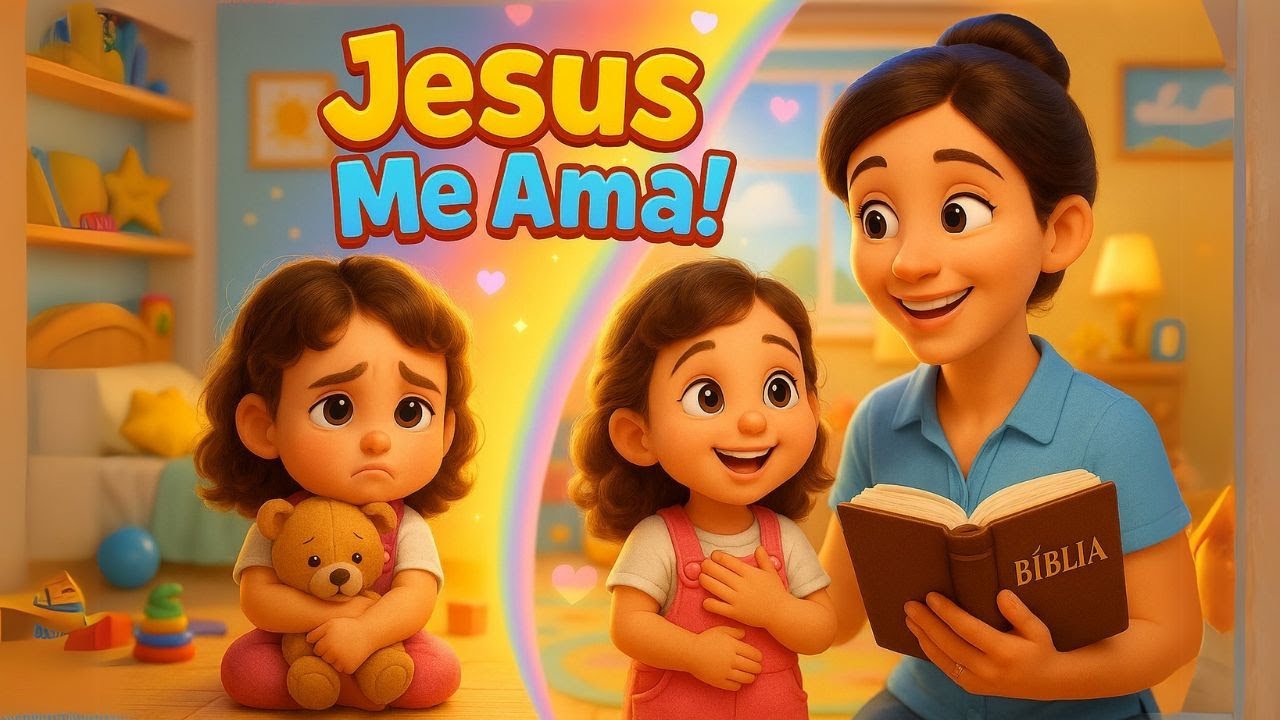 Lia Aprende o Amor de Jesus 💕 | Desenho Infantil Cristão 3D | História Bíblica 3D Cute
